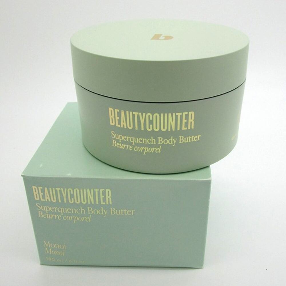 Beautycounter MONOI Superquench Body Butter 6 oz Discontinued New in Box
